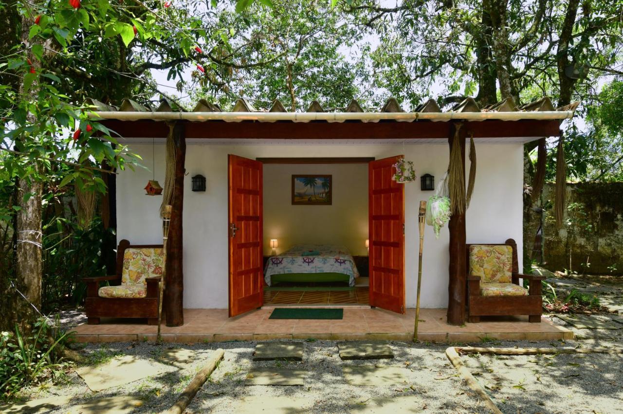 Casa A Beira Do Rio Jaguareguava Na Mata Atlantica Em Bertioga Sp Villa Dış mekan fotoğraf